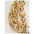 Magnifico bracciale DOLCE & GABBANA modello DJ0694 dorato  catena doppia D'oro - vista 3
