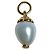 Autre Marque Pendente Perla Oro 18K