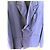 Autre Marque Herren Sommer Leinenmischung Blazer Officna36 Blau - Ansicht 2