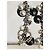 Orecchini DOLCE & GABBANA  con perle bianche e perle nere, cuore con swarovski Argento - vista 10