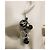 Orecchini DOLCE & GABBANA  con perle bianche e perle nere, cuore con swarovski Argento - vista 2