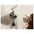 Orecchini DOLCE & GABBANA  con perle bianche e perle nere, cuore con swarovski Argento - vista 4