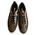 Sneakers McQ Nere e Bianche in Cotone Nero Bianco