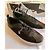 Sneakers McQ Nere e Bianche in Cotone Nero Bianco - vista 4