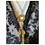 Collana BLUMARINE metallo dorato grande charm rotondo con logo inciso D'oro - vista 10