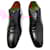 Santoni Derby Black Leather  ref.2241497