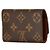Portachiavi Monogram Louis Vuitton M62630 Marrone - vista 2