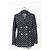Timeless Blazer de doble botonadura en tweed de algodón negro de Chanel - vista 6