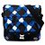 Borsa a tracolla in nylon Airline di Chanel Blu