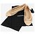 Chanel Braune Raffia-Balletschuhe CC - Größe EU 37 (UK 4) - Ansicht 6