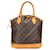 Louis Vuitton Marrone Monogramma Lockit PM