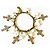 Magnifico raro bracciale DOLCE & GABBANA dorato croci swarovski D'oro - vista 8