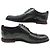 NUOVE SCARPE LOUIS VUITTON DERBY MINISTER 7.5 41.5 IN PELLE NERA Nero - vista 2