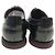 NUOVE SCARPE LOUIS VUITTON DERBY MINISTER 7.5 41.5 IN PELLE NERA Nero - vista 5