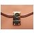 Céline POCHETTE VINTAGE CELINE C CLASSICO IN CANVAS ROSA - vista 5