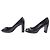 LOUIS VUITTON OPEN TOE SCHUHE MIT SCHNALLEN 37.5 LEDERSCHUHE Schwarz - Ansicht 2