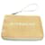 Givenchy New Pouch Leder Stroh Weiß Beige  - Ansicht 1