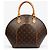 Louis Vuitton Ellipse MM Bolso Monogram Marrón Castaño - vista 9