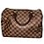 Louis Vuitton Speedy 30 Damier Ebano Borsa in pelle marrone