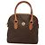 Céline Borsa a mano in tela Macadam CELINE in pelle PVC marrone oro Auth gh019 D'oro - vista 13