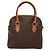 Céline Borsa a mano in tela Macadam CELINE in pelle PVC marrone oro Auth gh019 D'oro - vista 2