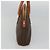 Céline Borsa a mano in tela Macadam CELINE in pelle PVC marrone oro Auth gh019 D'oro - vista 4
