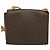 Céline CELINE Macadam Canvas Schultertasche, PVC-Leder, braun, gold, authentisch, bs25458 Golden - Ansicht 2