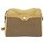 GUCCI Micro GG Supreme Shoulder Bag PVC Beige Gold Auth sw596 Golden - view 13