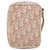 Pochette in tela Trotter Christian Dior PVC Rosa Argento Auth ep8923 - vista 2