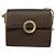 Céline CELINE Macadam Canvas Schultertasche, PVC-Leder, braun, gold, authentisch 123825 Golden - Ansicht 13