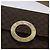 Céline CELINE Macadam Canvas Schultertasche, PVC-Leder, braun, gold, authentisch 123825 Golden - Ansicht 17