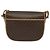 Céline Borsa a spalla in tela Macadam CELINE in pelle PVC marrone oro Auth sw561 D'oro - vista 2
