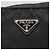PRADA Borsa a Spalla in Nylon Nera Argento Autentica 124085 Nero - vista 18