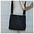 PRADA Borsa a Spalla in Nylon Nera Argento Autentica 124085 Nero - vista 26