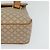 Céline Borsa a mano in tela Macadam CELINE PVC beige oro Auth sw601 D'oro - vista 14