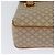Céline Borsa a mano in tela Macadam CELINE PVC beige oro Auth sw601 D'oro - vista 15