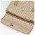 Céline Borsa a mano in tela Macadam CELINE PVC beige oro Auth sw601 D'oro - vista 18
