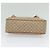 Céline Borsa a mano in tela Macadam CELINE PVC beige oro Auth sw601 D'oro - vista 5