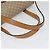 Céline Borsa a mano in tela Macadam CELINE PVC beige oro Auth sw601 D'oro - vista 7