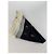 Céline Foulard in seta vintage Celine Paris bianco e nero - vista 12