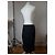 Vintage Fendi Roma Monogramm Canvas Rock m Schwarz - Ansicht 3