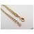 Collana a catena con nodo Chanel oro D'oro - vista 8