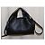 Borsa a mano Polène Number Nine in pelle nera Nero - vista 10