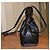 Borsa a mano Polène Number Nine in pelle nera Nero - vista 5