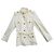 Chaqueta Saharienne Gloverall Crema Algodón