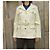 Chaqueta Saharienne Gloverall Crema Algodón - vista 2
