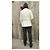 Chaqueta Saharienne Gloverall Crema Algodón - vista 3
