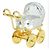 Ornamento in cristallo Swarovski Trasparente - vista 2