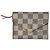 Louis Vuitton Cartera Victorine Vallet en lona Damier Azur Rosa Beige Gris