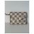 Louis Vuitton Cartera Victorine Vallet en lona Damier Azur Rosa Beige Gris - vista 2
